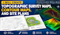create topographic survey maps, contour maps, and site plans