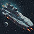 draw detailed science fiction spaceships