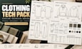 design apparel tech pack, clothing tech pack, technical drawings and spec sheets