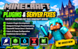develop minecraft plugins, fix modpacks, and configure geysermc servers
