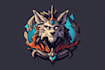 design unique fantasy character logo