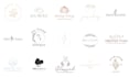 design botanical hand drawn logo
