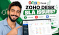 setup zoho crm zoho one books flows desk analytics forms zoho salesiq creator