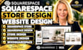 design squarespace store, squarespace store design, squarespace website design