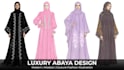 design luxury abaya , modren modest abaya
