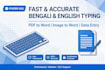 do fast bengali and english typing and data entry