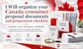 organize your canada consumer proposal documents and preparation checklist