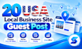 20 USA local business site guest post