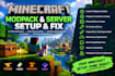 custom modpack minecraft modpack setup minecraft modpack minecraft server fix