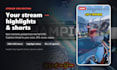 edit your twitch or youtube stream into captioned highlight shorts