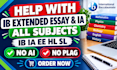 smartly do ib ia and ib extended essay improvements and editing