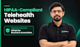 build a hipaa compliant telehealth website
