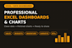 create professional excel dashboards and charts