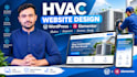 design an hvac website for heating and cooling companies