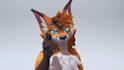 create custom furry vrchat avatar and 3d fursona model for quest and pc