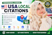 build 300 USA local citations for local SEO