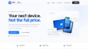 design a modern high converting landing page HTML CSS js