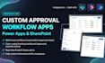 build approval workflow apps in power apps and sharepoint