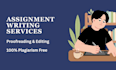 do assignment writing, proofreading, and editing in ms word