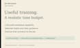 design short multimedia training for your team