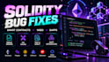 debug solidity smart contracts and fix web3 dapp errors