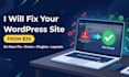 fix wordpress errors, bugs, and website issues fast