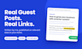 publish guest posts on real traffic sites