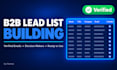 build a targeted b2b lead list with verified emails