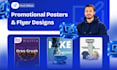 design promotional posters and flyers
