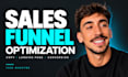 optimize your sales funnel landing page copy and conversions