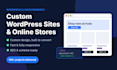 build a custom website or an online store