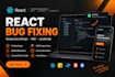 fix react bugs and responsive design issues