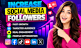 do increase social media followers
