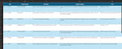 make a content calendar