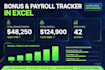 do expert excel data analysis, bonus expense and payroll tracking dashboard