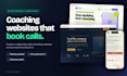 build a coaching website that books calls