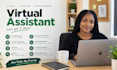 be your professional admin virtual assistant