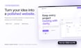 design and build a responsive saas landing page
