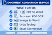 convert pdf to editable word with same formatting fast
