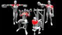 create realistic 3d workout and gym exercise animations