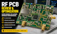 review and optimize rf pcb layout, impedance and antenna routing