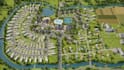 design 3d rv park, campground, 3d camping resort design