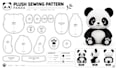 design you custom plush sewing pattern stuffed animal