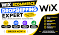 build responsive wix dropshipping website design redsesign wix ecommerce expert