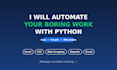 automate tasks with a python script