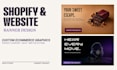 design professional shopify banners and ecommerce graphics