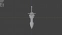create custom 3d medieval and fantasy weapons for games