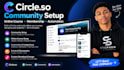 set up your circle community, online course platform and automation