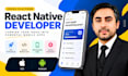 be your react native app developer for your react native app development