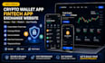 build crypto wallet app, fintech app, wallet app, exchange website